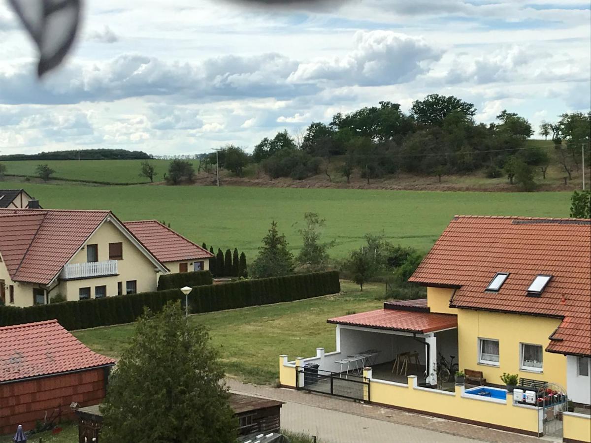 Ferienwohnung Mit Brockenblick Langenstein Exterior foto